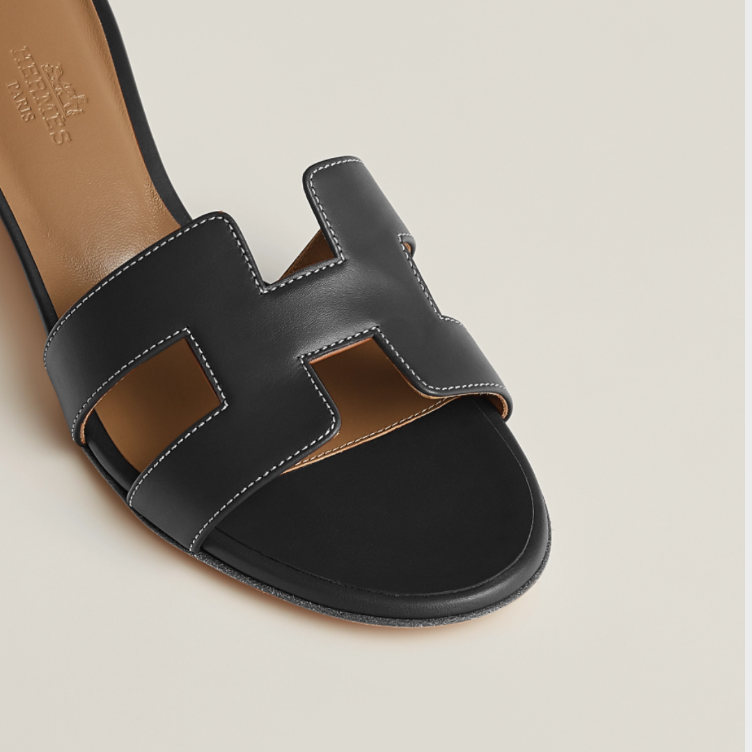 HERMES Oasis Sandals Black